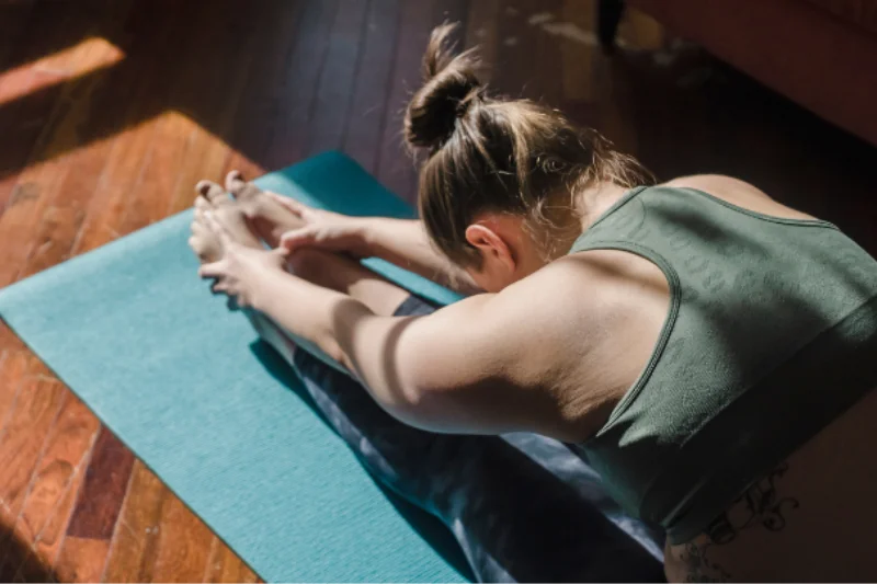 Woman Doing Yoga